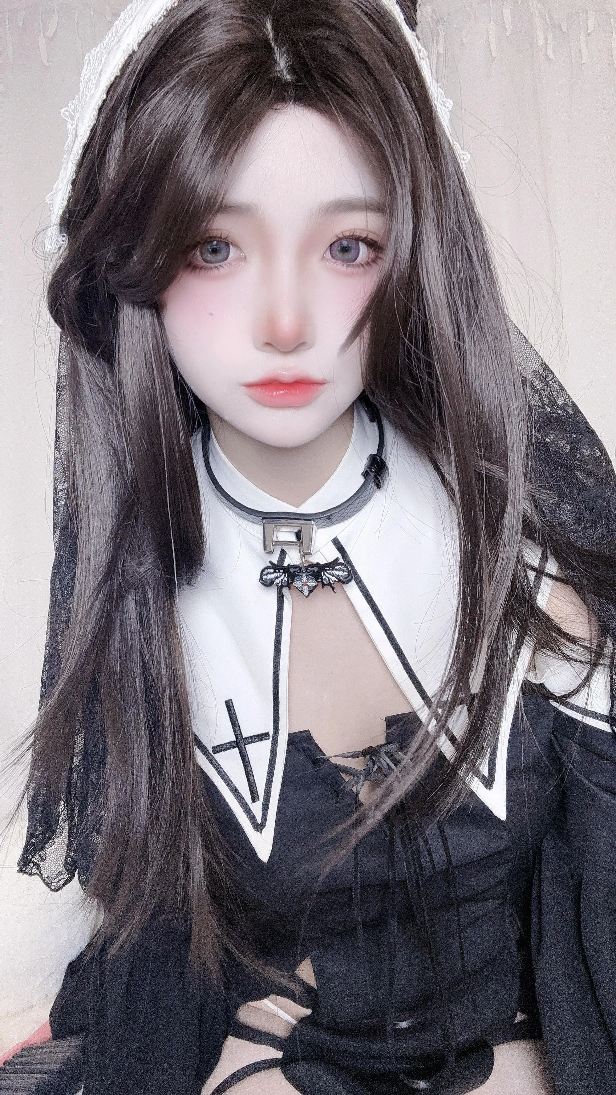 疯猫ss – NO.133 修女自拍 [21P]插图3